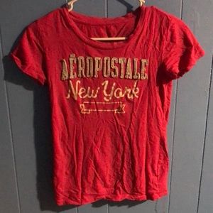 Pink Aeropostale shirt